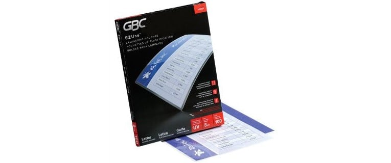 GBC HighSpeed pochette à plastifier, ft A4, 150 micron (2 x 75 micron),  paquet de 100 pièces