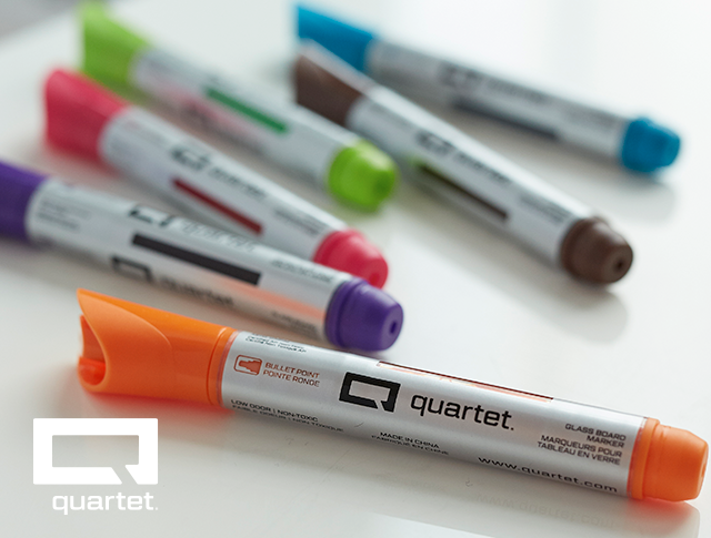 Quartet dry-erase markers