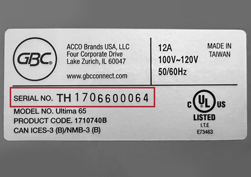 Order Genuine GBC Replacement Parts | GBC